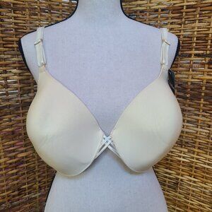 Maidenform Body Lift Bra Leotard Back Full Coverage 38DD Ivory NWT $38